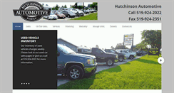 Desktop Screenshot of hutchauto.com